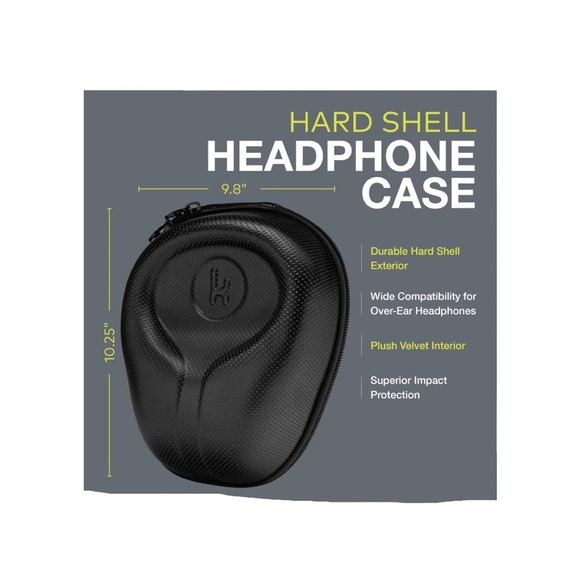 Knox Gear Headphone Case Hard Shell Case - Hardshell Case - Picture 7 of 9